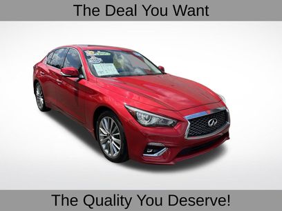 Used 2022 INFINITI Q50 Luxe w/ Cargo Package