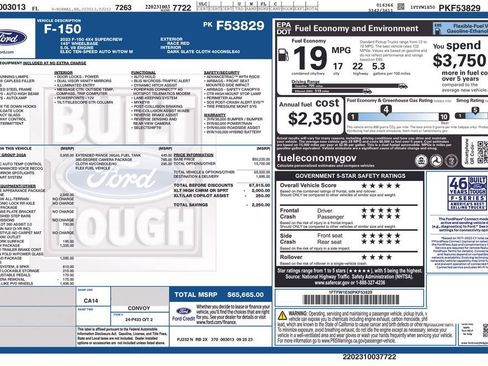 Certified 2023 Ford F150 XLT w/ Equipment Group 302A High AWD/4WD image 16