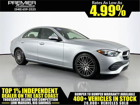 Used 2022 Mercedes-Benz C 300 4MATIC Sedan w/ Exclusive Trim Package image 1