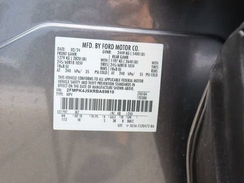 Used 2024 Ford Edge SEL w/ Convenience Package AWD/4WD image 41