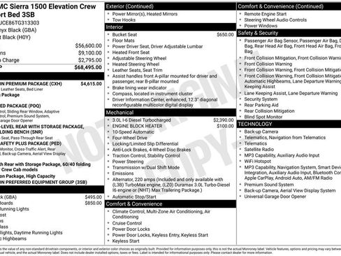 New 2026 GMC Sierra 1500 Elevation w/ Elevation Premium Package AWD/4WD image 4