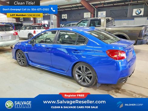Used 2016 Subaru WRX Limited AWD/4WD image 3