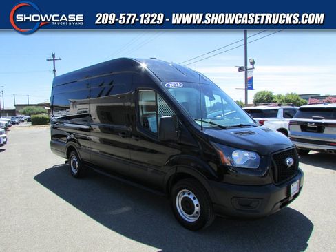 Used 2023 Ford Transit 250 148 High Roof Extended w/ Load Area Protection Package RWD image 1