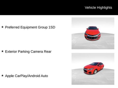 Certified 2019 Chevrolet Cruze LT FWD image 13