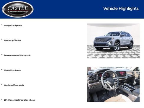 Certified 2025 Volkswagen Atlas SEL AWD/4WD image 3