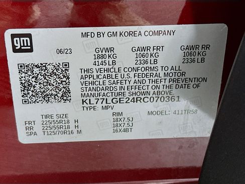 Used 2024 Chevrolet Trax RS w/ Driver Confidence Package image 12