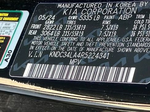 Used 2024 Kia EV6 Light RWD image 36