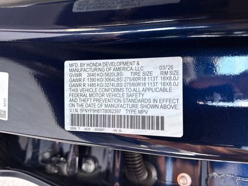 New 2026 Honda Passport TrailSport Elite image 17