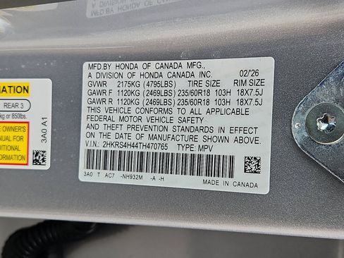 New 2026 Honda CR-V EX image 17