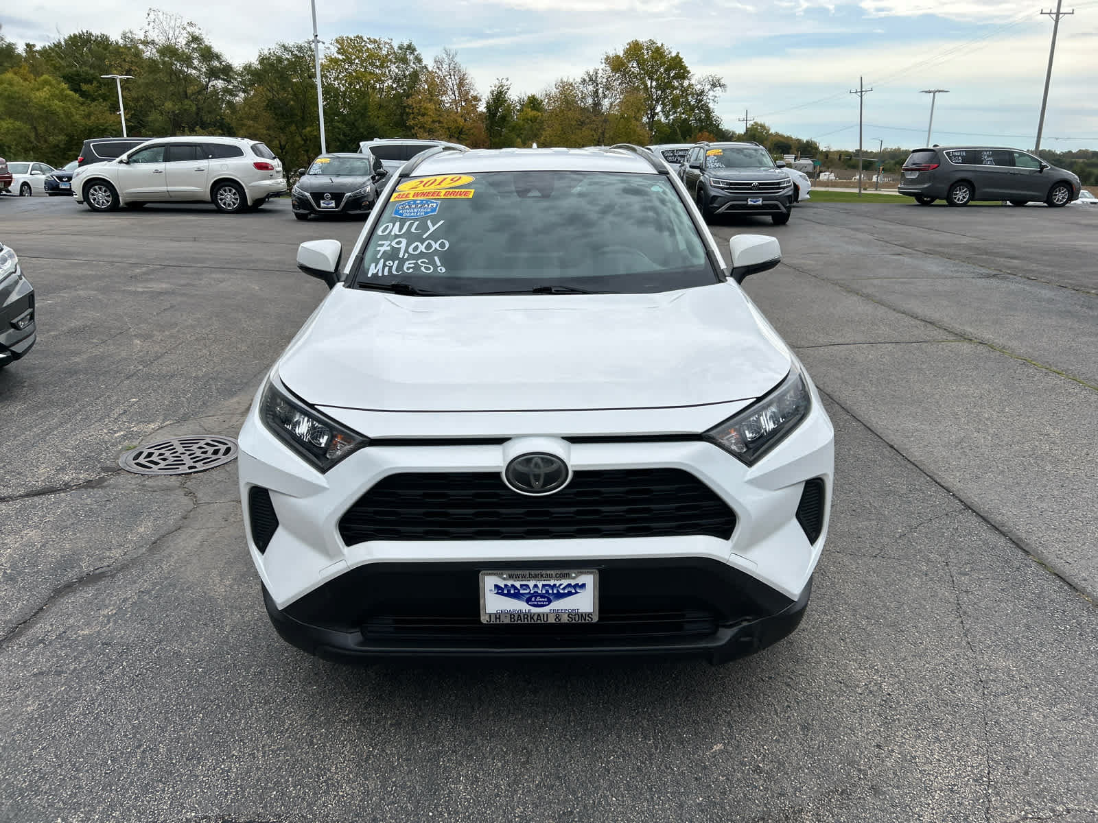 Used 2019 Toyota RAV4 LE w/ All Weather Liner Package AWD/4WD image 2