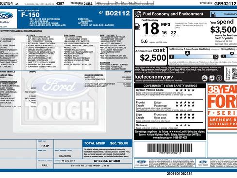 Used 2016 Ford F150 Platinum w/ Max Trailer Tow Package AWD/4WD image 19
