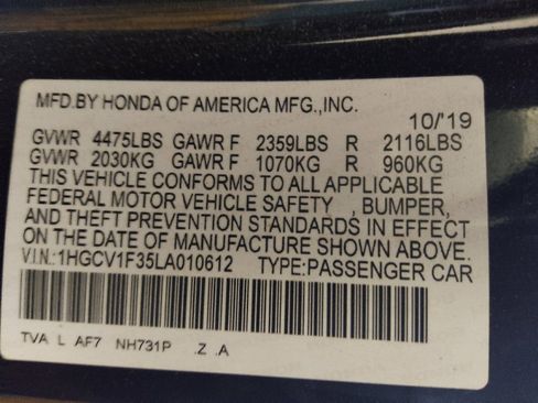 Used 2020 Honda Accord Sport image 33