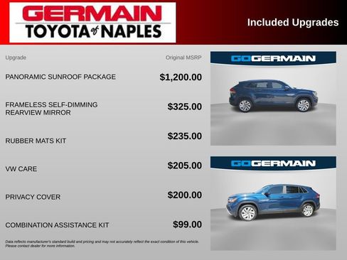 Used 2021 Volkswagen Atlas Cross Sport SE w/ Panoramic Sunroof Package AWD/4WD image 5