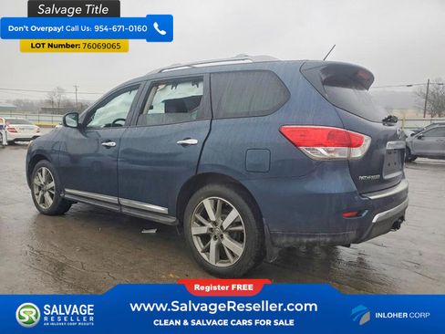 Used 2015 Nissan Pathfinder Platinum w/ Cargo Package AWD/4WD image 3