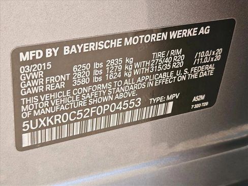 Used 2015 BMW X5 xDrive35i AWD/4WD image 27