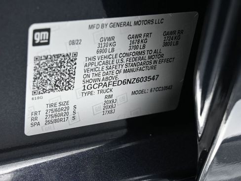 Used 2022 Chevrolet Silverado 1500 High Country image 21