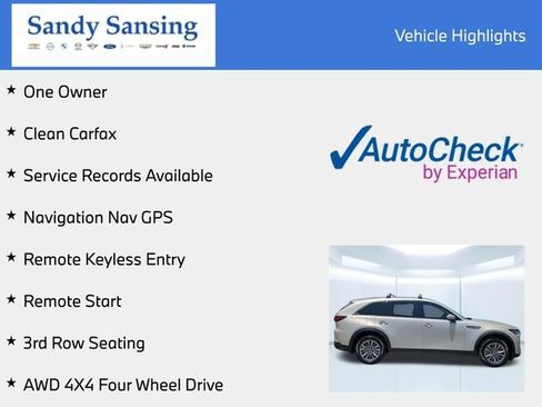 Certified 2025 MAZDA CX-90 Plug-In Hybrid w/ Preferred AWD/4WD image 7