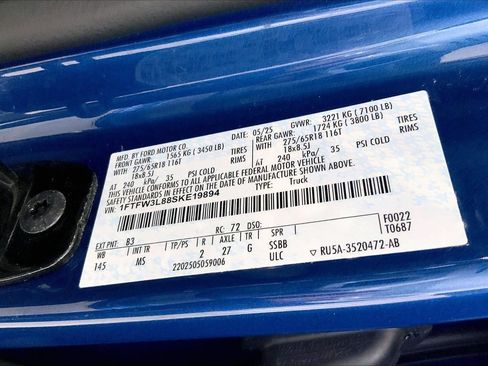 Used 2025 Ford F150 XLT w/ Equipment Group 301A Standard AWD/4WD image 33