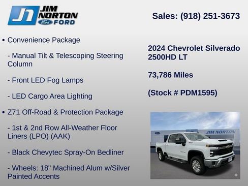 Used 2024 Chevrolet Silverado 2500 LT AWD/4WD image 35