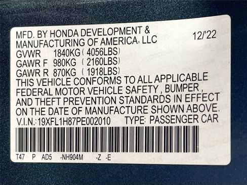 Used 2023 Honda Civic Sport Touring image 33