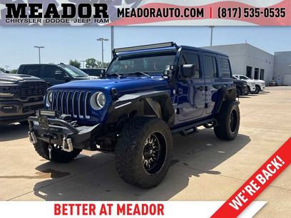 Used 2018 Jeep Wrangler Unlimited Sahara