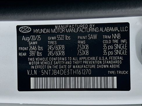 New 2026 Hyundai Santa Cruz SEL image 22