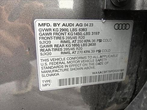 Used 2023 Audi Q7 2.0T Premium w/ Convenience Package AWD/4WD image 15