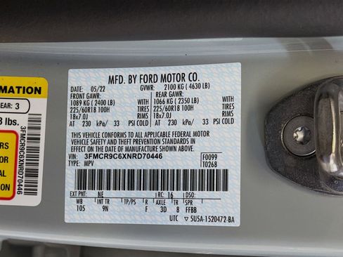 Used 2022 Ford Bronco Sport Outer Banks w/ Tech Package AWD/4WD image 33