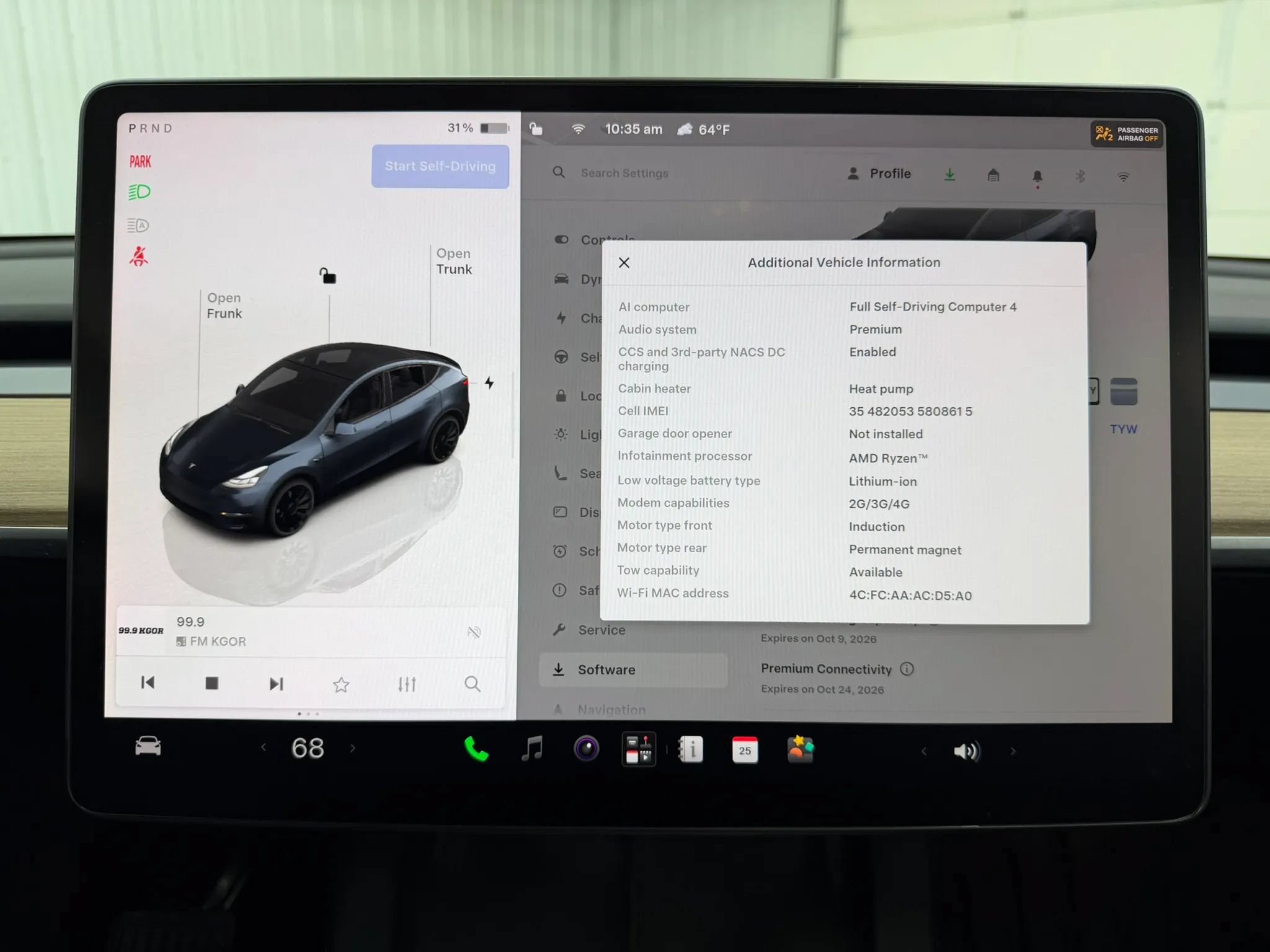Used 2024 Tesla Model Y Long Range AWD/4WD image 25