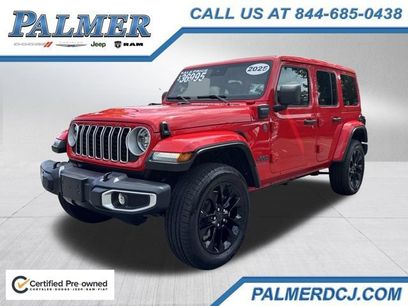 Certified 2025 Jeep Wrangler Unlimited Sahara w/ Safety Group