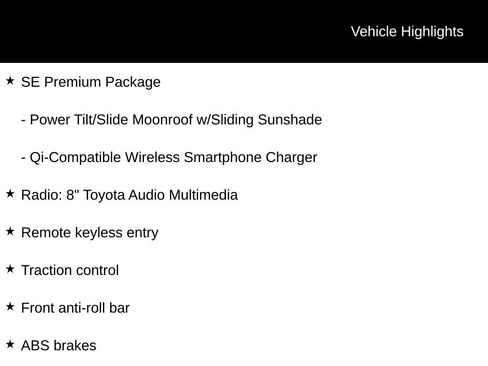 Used 2024 Toyota Corolla SE w/ SE Premium Package FWD image 25