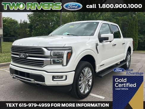 Certified 2025 Ford F150 Platinum w/ Equipment Group 703A Plus AWD/4WD image 1
