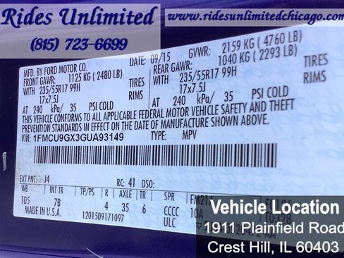 Used 2016 Ford Escape SE image 21