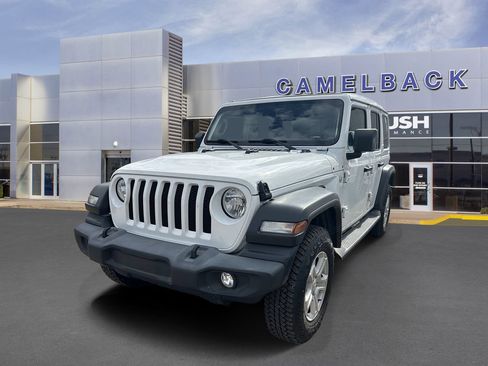 Used 2021 Jeep Wrangler Unlimited Sport w/ Sun And Sound Package AWD/4WD image 2