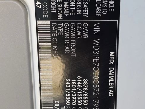 Used 2012 Mercedes-Benz Sprinter 2500 w/ Additional Battery Pkg image 35