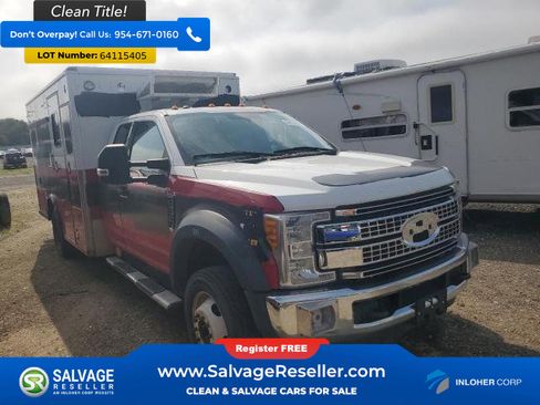 Used 2017 Ford F550 4x4 SuperCab Super Duty image 5