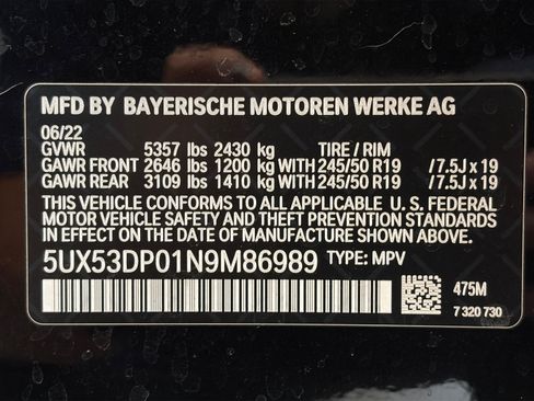 Used 2022 BMW X3 xDrive30i AWD/4WD image 34