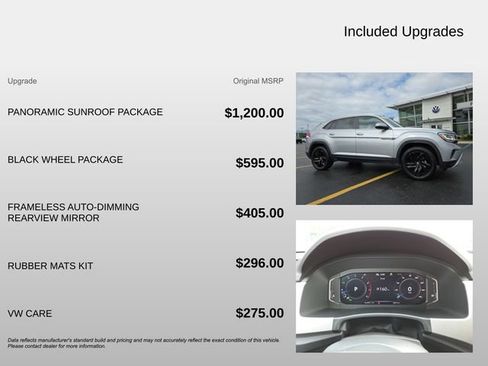 Used 2023 Volkswagen Atlas Cross Sport SE w/ Panoramic Sunroof Package AWD/4WD image 4