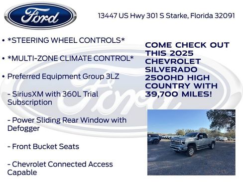 Used 2025 Chevrolet Silverado 2500 High Country w/ High Country Premium Package image 15