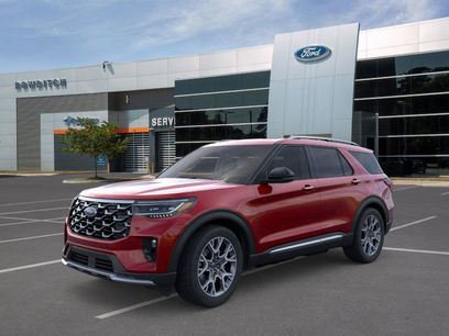 New 2025 Ford Explorer Platinum