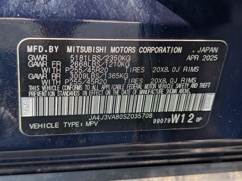 Used 2025 Mitsubishi Outlander SE FWD image 37