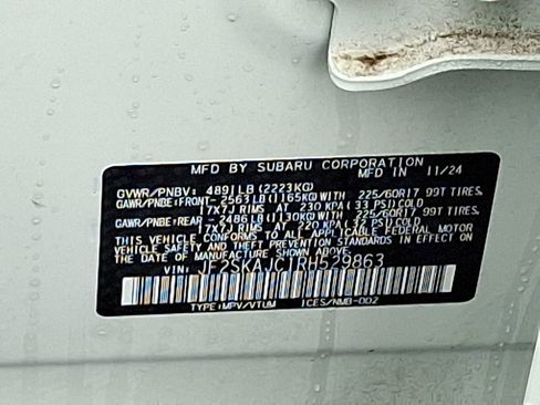 Certified 2024 Subaru Forester Wilderness w/ Wilderness Package image 26