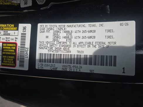 New 2026 Toyota Tundra Limited AWD/4WD image 35