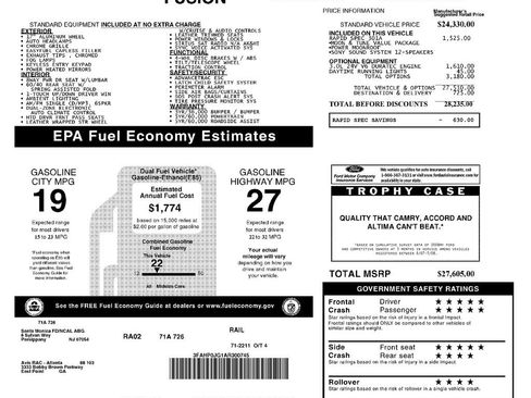 Used 2010 Ford Fusion SEL image 31