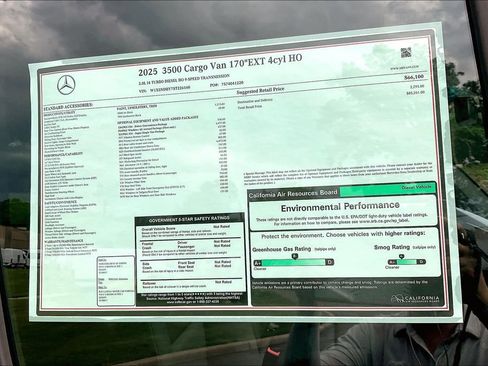 New 2025 Mercedes-Benz Sprinter 3500 image 12