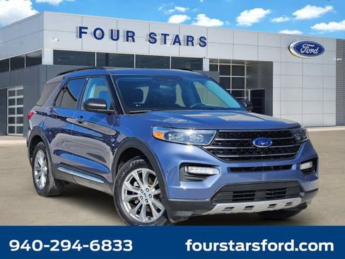 Used 2021 Ford Explorer XLT w/ Equipment Group 202A RWD image 1