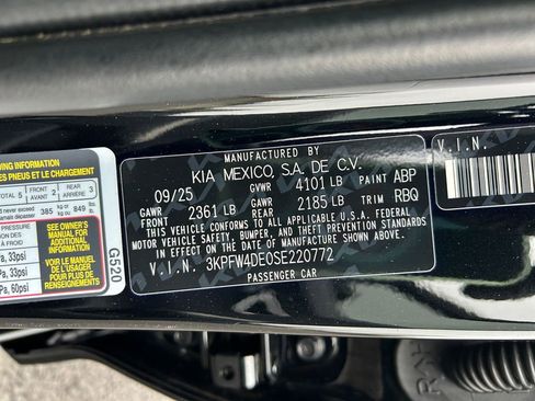 Used 2025 Kia K4 GT-Line w/ GT-Line Premium Package FWD image 36