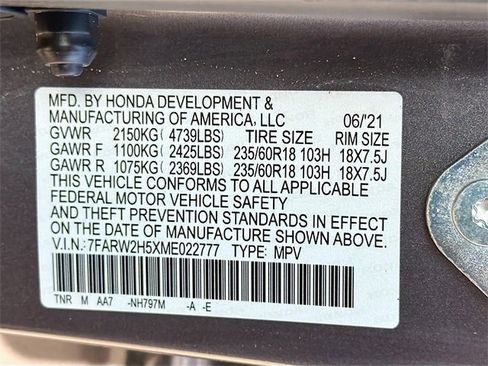 Used 2021 Honda CR-V EX image 43