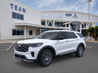 New 2025 Ford Explorer Platinum