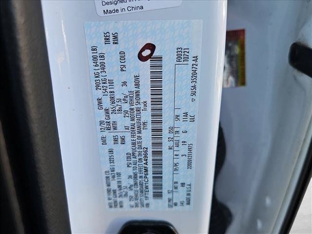 Used 2021 Ford F150 Lariat w/ Equipment Group 502A High RWD image 19